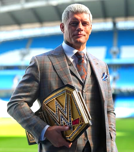 Three-time WWE Champion Cody Rhodes